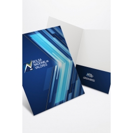 Carpetas Corporativas 17"x22"  Con Barniz