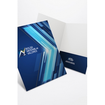 Carpetas Corporativas 17"x22"  Con Barniz