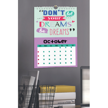 Calendarios de Pared 11"x17" con resorte