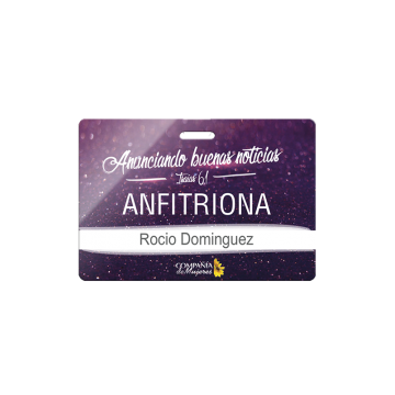 Gafetes Tiro 11cm x 8 cm