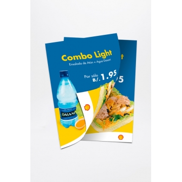 Afiches tamaño 8.5" x 11"