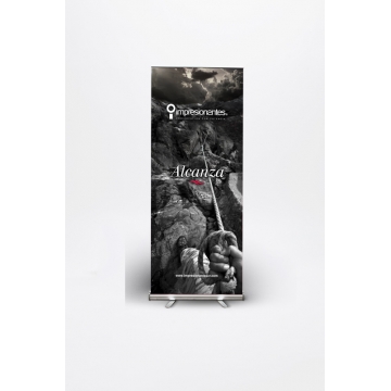 Banner tipo roller up (80 x 200 cm)