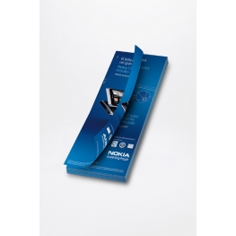 Volantes (Flayer) tamaño 8.5" x 3.3" (Tiro) (Couche 100)