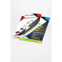 Volantes tamaño 8.5" x 5.5" (Tiro) (Bond 20 gramos)