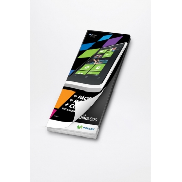 300 Volantes tamaño 8,5 x 3,3"