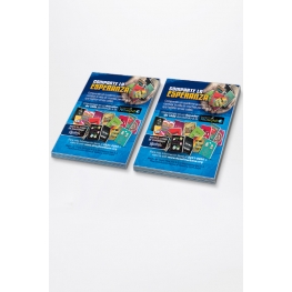 150 Volantes tamaño 8,5 x 5,5"